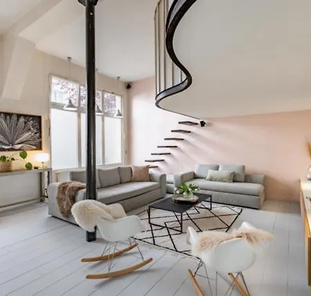 Appartement Loft Centre Parijs